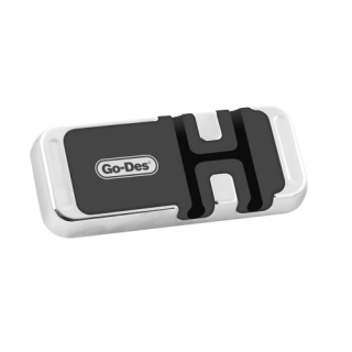 Go-Des Mıknatıslı Araç Telefon Tutucu Kablo Sabitlemeli GD-HD712  - Siyah