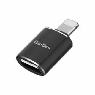 Go-Des USB To Lightning Çeviri OTG GD-CT056 - Siyah