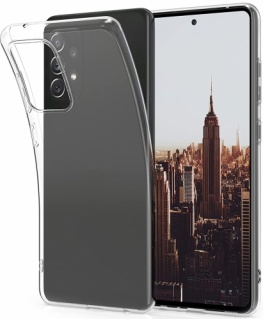 Samsung Galaxy A72 Kılıf Ultra İnce Esnek Süper Silikon 0.3mm - Şeffaf