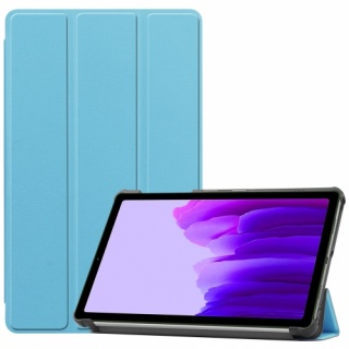 Samsung Galaxy Tab S8 Ultra X900 Tablet Kılıfı Standlı Smart Cover Kapak - Mavi