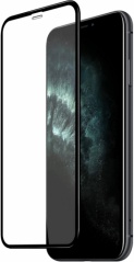 Apple iPhone 13 (6.1) Kırılmaz Cam Tam Kaplayan EKS Glass Ekran Koruyucu - Siyah