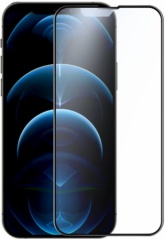 Apple iPhone 13 Pro Max (6.7) Seramik Tam Kaplayan Mat Ekran Koruyucu - Siyah