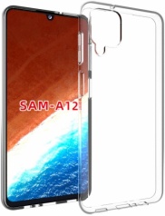 Samsung Galaxy M12 Kılıf Ultra İnce Esnek Süper Silikon 0.3mm - Şeffaf