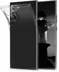 Samsung Galaxy Note 20 Ultra Kılıf Kamera Lens Korumalı İnce Esnek Süper Silikon 0.3mm - Şeffaf