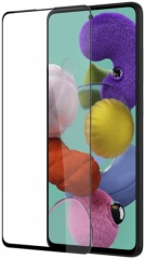 Xiaomi Poco X3 NFC 5D Tam Kapatan Kenarları Kırılmaya Dayanıklı Cam Ekran Koruyucu - Siyah