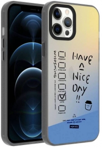Apple iPhone 12 Pro Max (6.7) Kılıf Desenli Zore Dragon Sert Kapak - Have