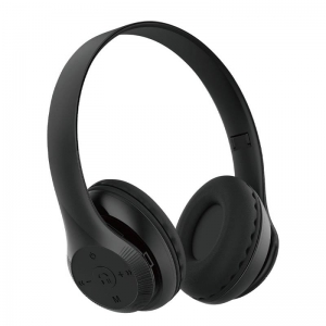 Zore ST95 Güçlü Ses Özelliği Ayarlanabilir ve Katlanabilir Kulak Üstü Bluetooth Kulaklık - Siyah